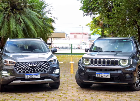 Marcas Caoa Chery Tiggo 5X Pro Jeep Renegade vídeo