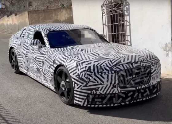 Jaguar Type 00 flagra