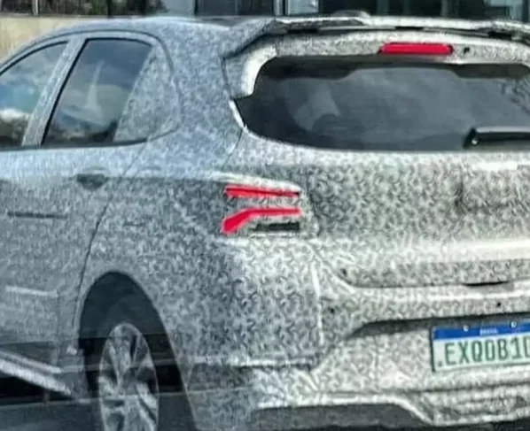 Flagra Novo Chevrolet Onix no Brasil - Foto: Reprodução